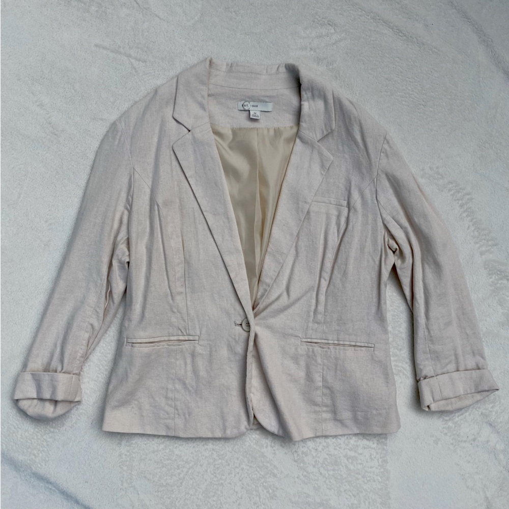 Linen blazer